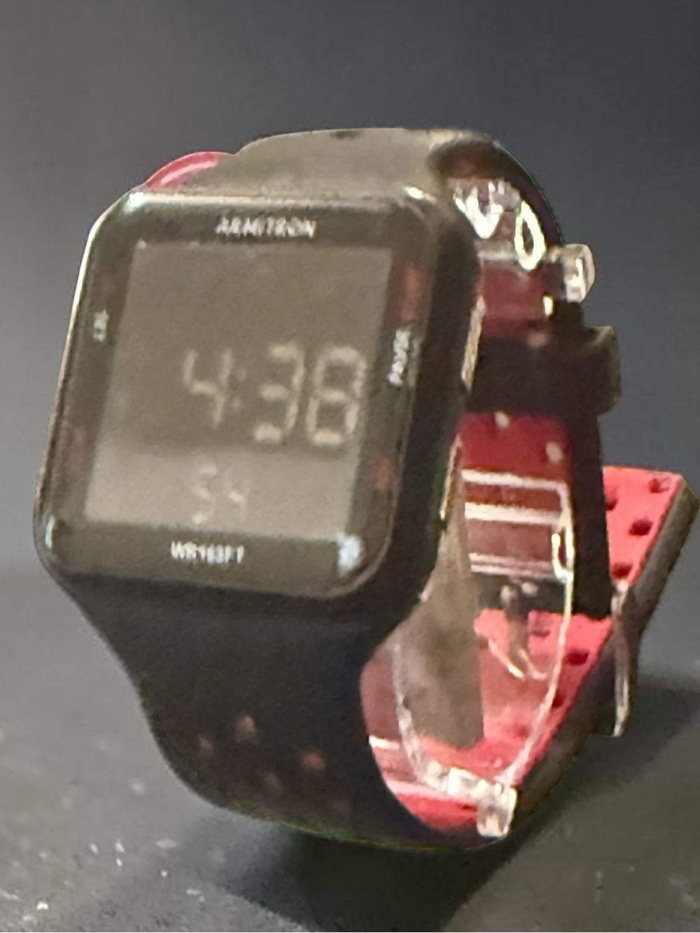Armitron Pro Sport Digital Watch 40/8417 M1179A Working 50M Water Resistant